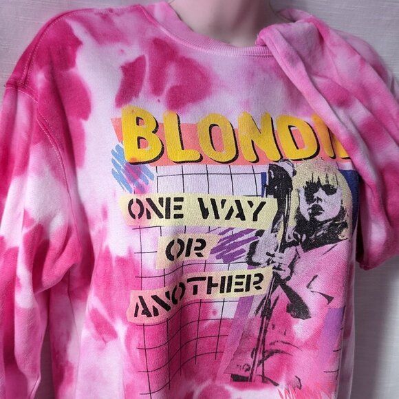 Hand-dyed Long Sleeve‎ Blondie Sweatshirt - Picture 3 of 8